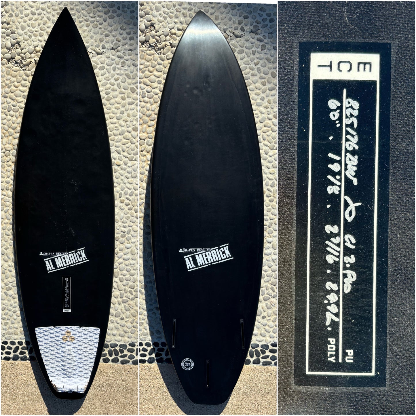 Al Merrick Ci 2 Pro ECT Construction Like New Surfboard 6’0” X 19’1/8” X 2’7/16” X 29.9L
