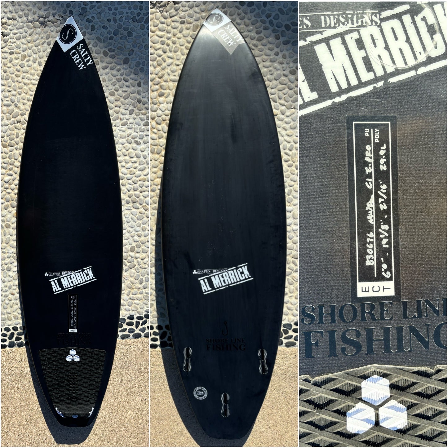 Al Merrick Ci 2 Pro ECT Construction Like New Surfboard 6’0” X 19’1/8” X 2’7/16” X 29.9L