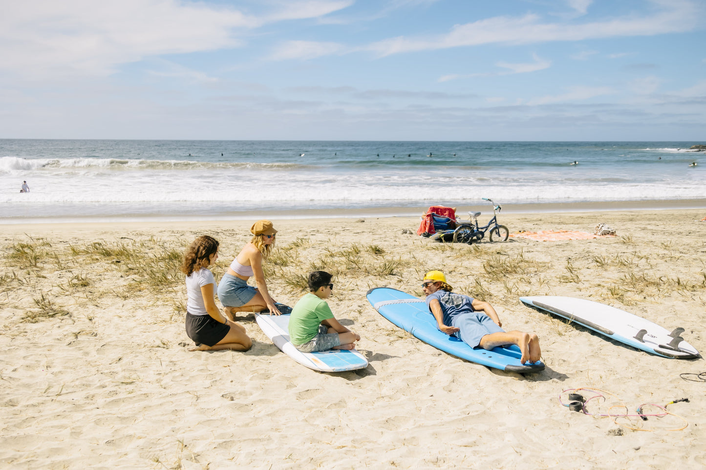 Surf Lesson Local Beach Meetup One Hour and Thirty Minutes