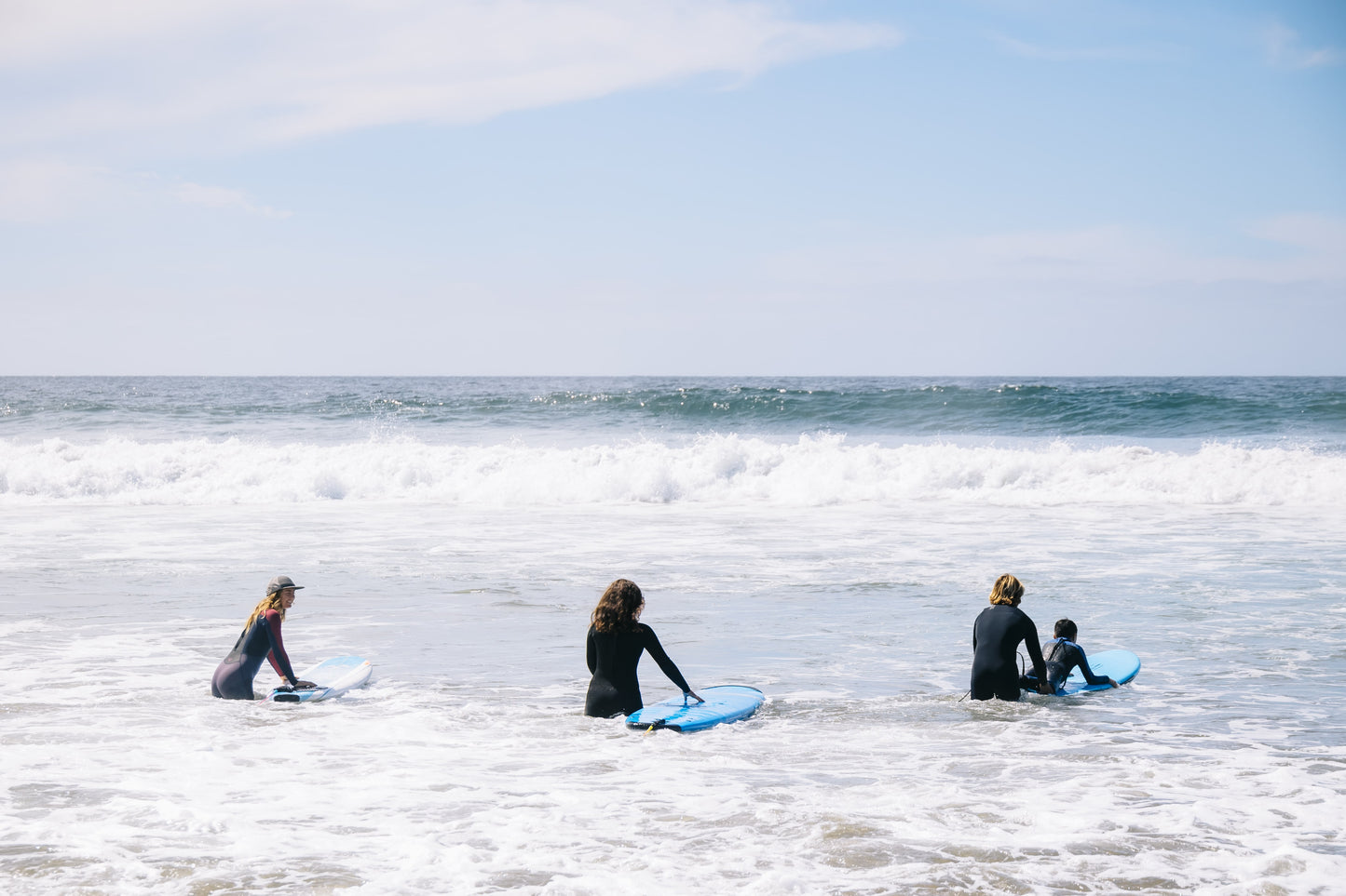 Exclusive Surf Lesson Tour Round Trip Transport on 4x4 Toyota Tacoma Vehicle.