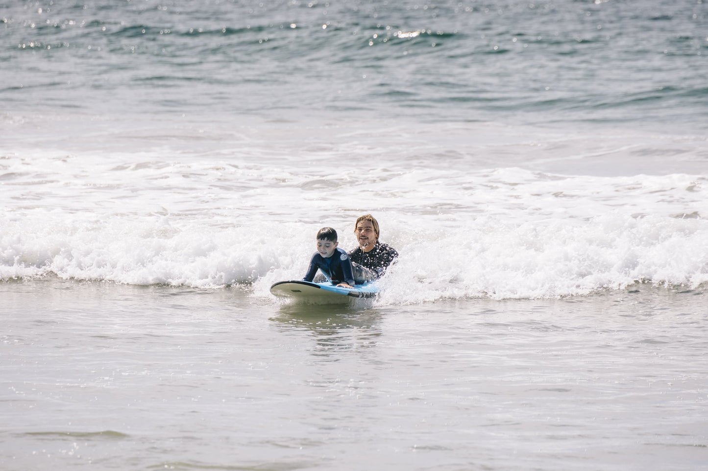Exclusive Surf Lesson Tour Round Trip Transport on 4x4 Toyota Tacoma Vehicle.