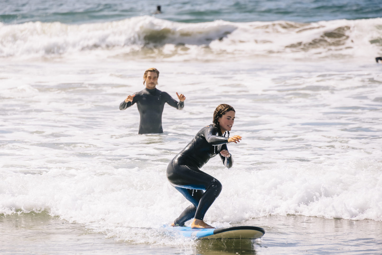 Exclusive Surf Lesson Tour Round Trip Transport on 4x4 Toyota Tacoma Vehicle.