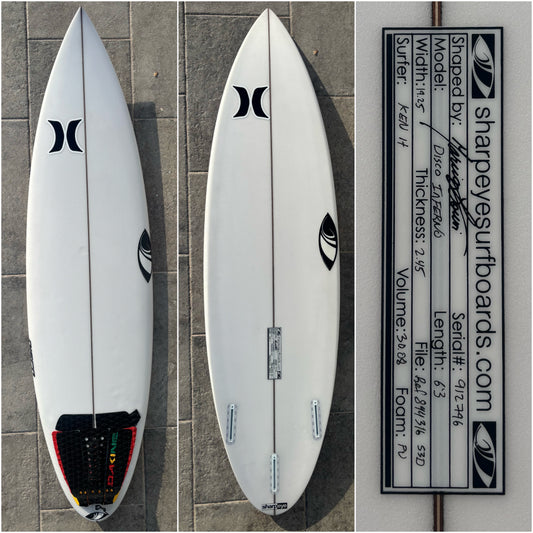 Sharpeye Surfboards Disco Inferno 6’3” × 30.08L