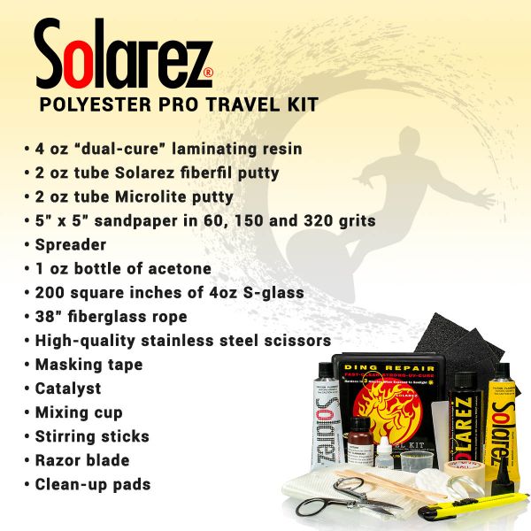 Solarez Polyester Pro Travel Kit